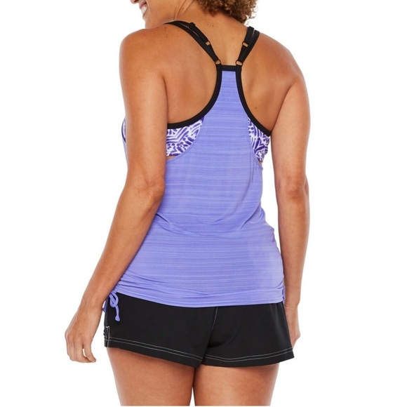 ZeroXposur Swim Nwt Zeroxposur Blouson Swimsuit Top Poshmark